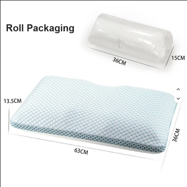 Ergonomic Memory Foam Cervical Pillow