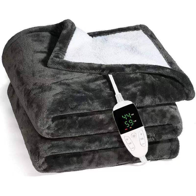 Heated Blanket Warm Body Heating Throw Electric Blanket Flannel Double Sofa Electric Blanket
