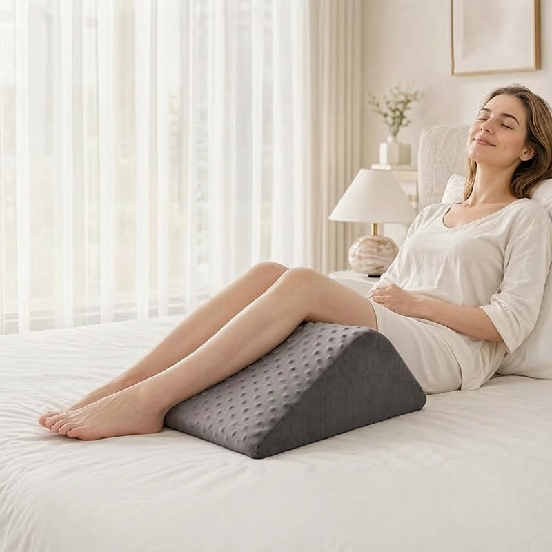 Ergonomic Memory Foam Leg Pillow