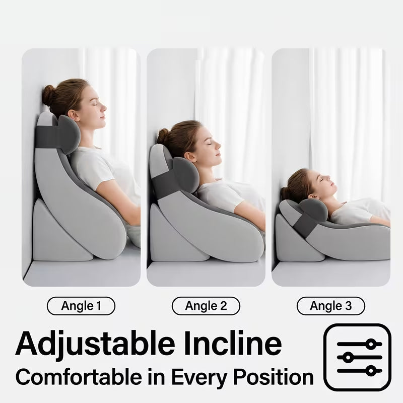 Large Memory Foam Reading Pillow