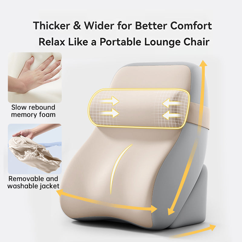 Large Memory Foam Reading Pillow